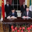 Richard Bruton, Gao Hucheng, Enda Kenny, Xi Jinping